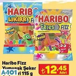 HARİBO FİZZ YUMUŞAK ŞEKER HARİBO FİZZ YUMUŞAK ŞEKER